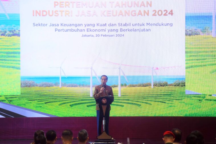 Jokowi Ajak Pelaku Industri Jasa Keuangan