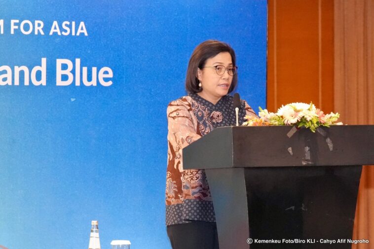 Sri Mulyani Beberkan Langkah Pengembangan Ekonomi Hijau dan Biru