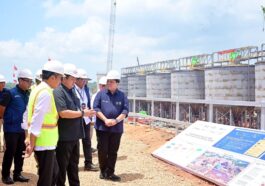 Jokowi Tinjau Smelter Grade Alumina Refinery
