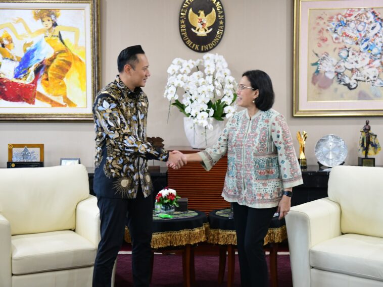 Sri Mulyani dan AHY