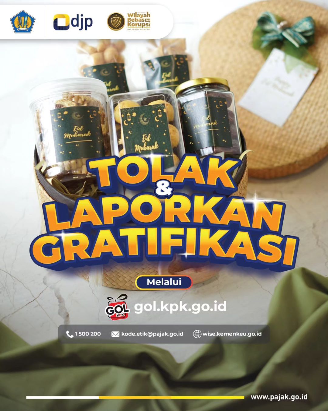 DJP Imbau Wajib Pajak Tidak Berikan Parsel