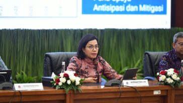 Sri Mulyani Bagikan Oleh-Oleh