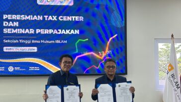 Kanwil DJP Jaksel II dan STIH IBLAM Resmikan “Tax Center” 