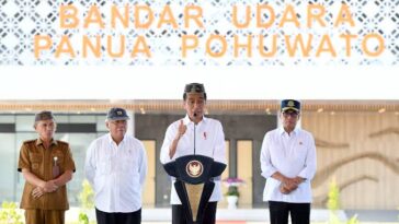 Jokowi Resmikan Bandar Panua Pohuwato