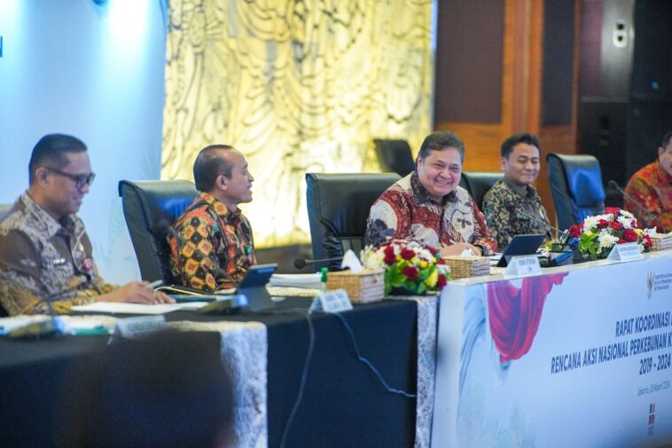 Airlangga Tegaskan Rencana Aksi Kelapa Sawit Berkelanjutan