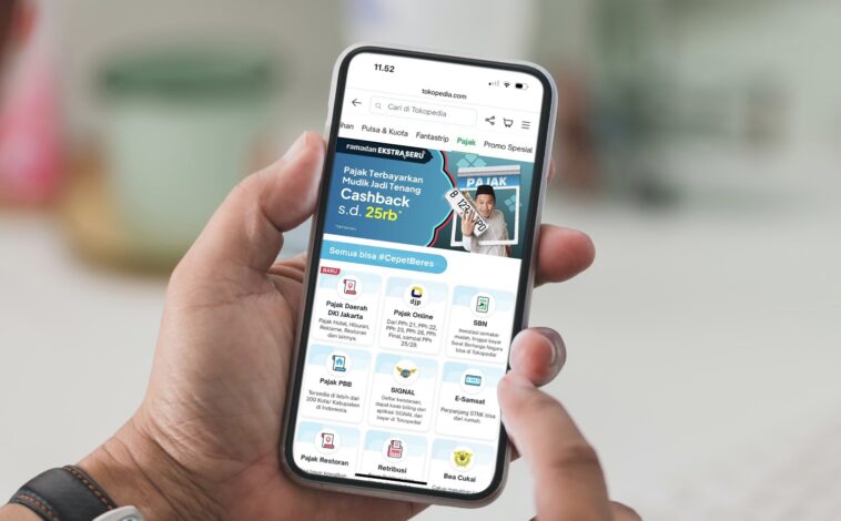 Tokopedia Luncurkan Fitur Pembayaran Pajak Daerah