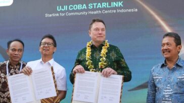 Elon Musk Resmikan Starlink