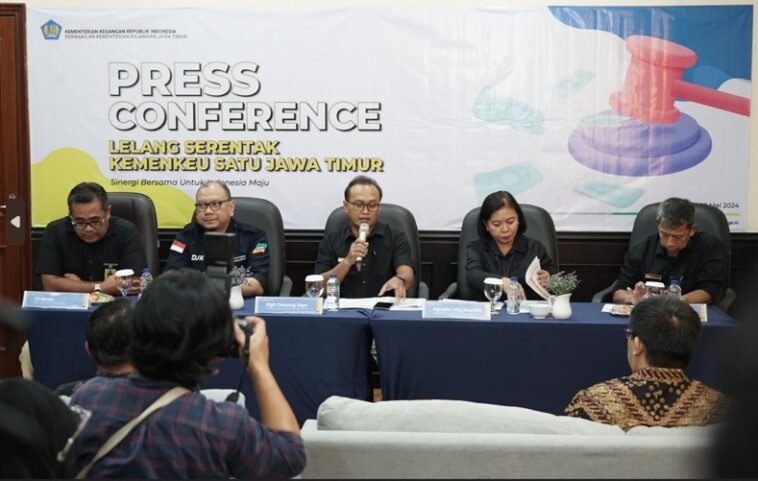 Kemenkeu Satu Jatim Lelang Serentak