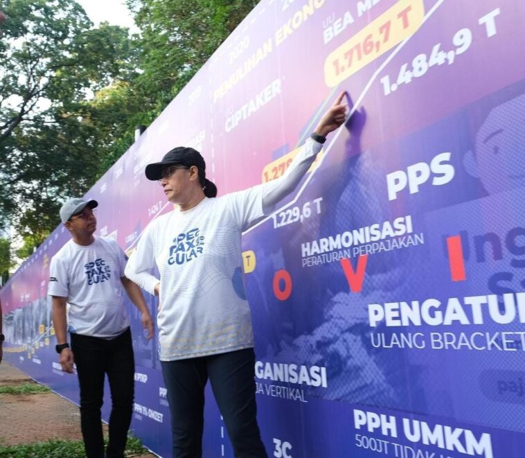 Sri Mulyani Ceritakan Perjalanan Penerimaan Pajak