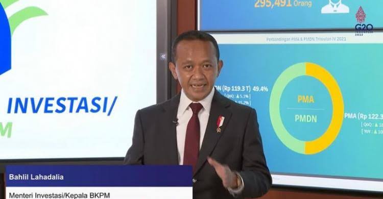 Realisasi Investasi Semester I-2024