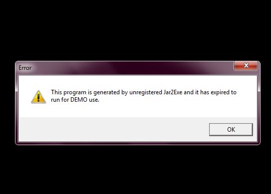 “Unregistered Jar2Exe” di e-Faktur