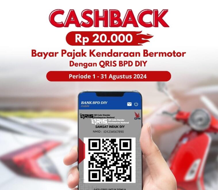 “Cashback” Pembayaran Pajak Kendaraan Bermotor