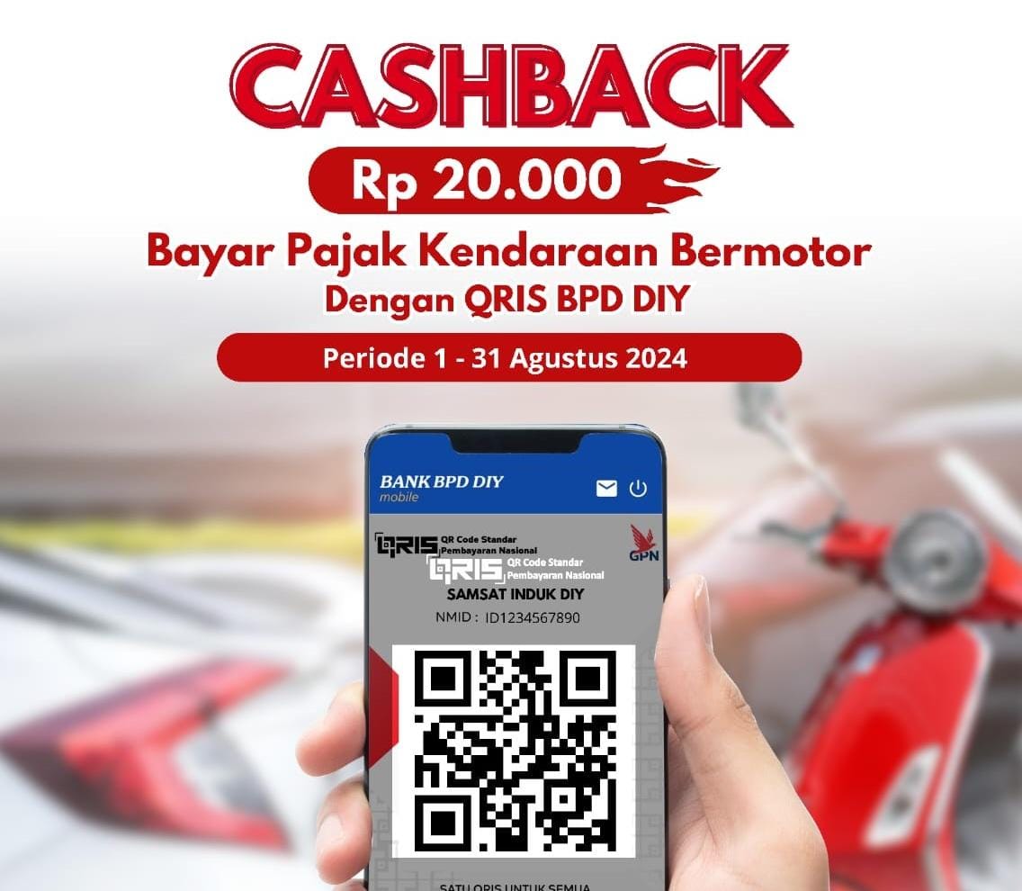 “Cashback” Pembayaran Pajak Kendaraan Bermotor