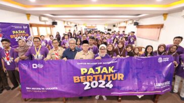 13 Sekolah Serentak Bertutur tentang Kesadaran Pajak 