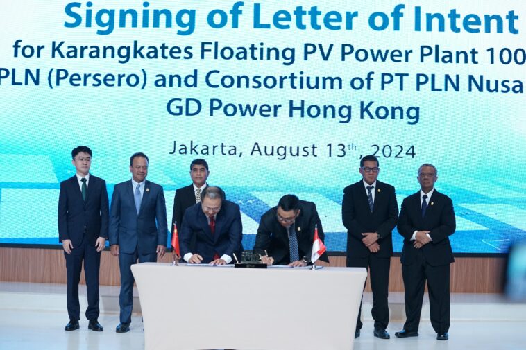 PLN Gandeng GD Power Bangun PLTS Terapung