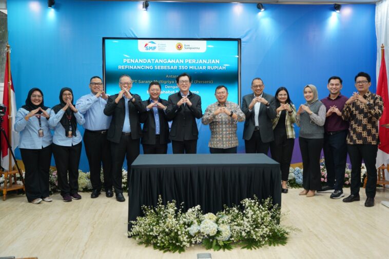 SMF Salurkan Rp 350 M ke Bank Sahabat Sampoerna
