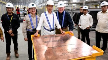 Jokowi Proyeksi Produksi Smelter Freeport Hasilkan Penerimaan Negara