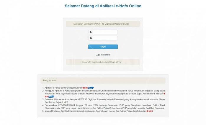 Apa Itu e-Nofa Pajak?