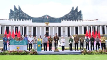 Jokowi Resmikan Istana Negara di IKN