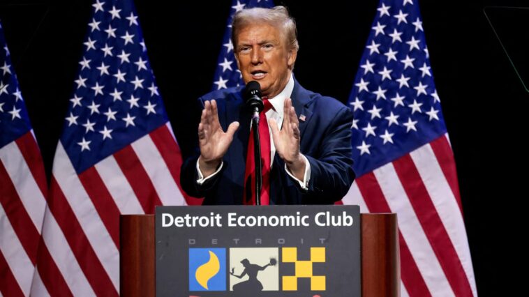 Trump Janji Akan Pangkas Pajak Bunga Pinjaman Mobil