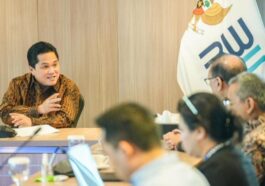 Erick Thohir Bahas Penurunan Biaya Logistik
