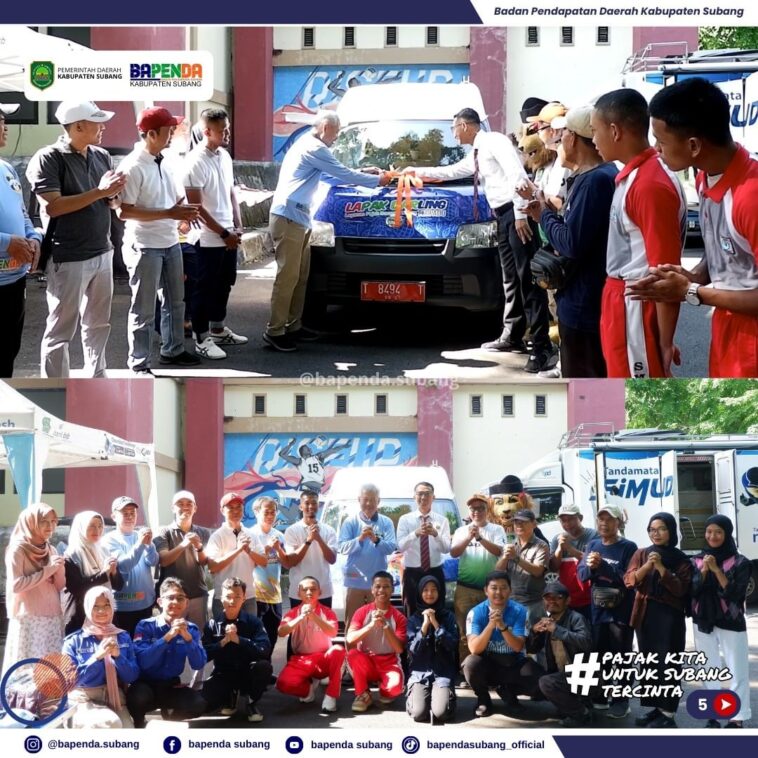 Bapenda Subang Resmi Luncurkan Mobil Layanan Pajak Keliling