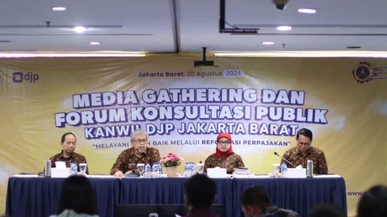 Kanwil DJP Jakbar Penerimaan Pajak 2024