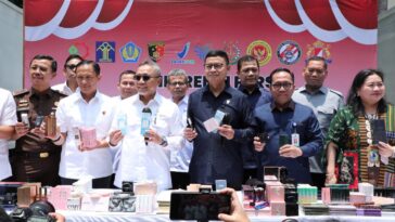 Kemendag dan BPOM Sita Kosmetik Ilegal