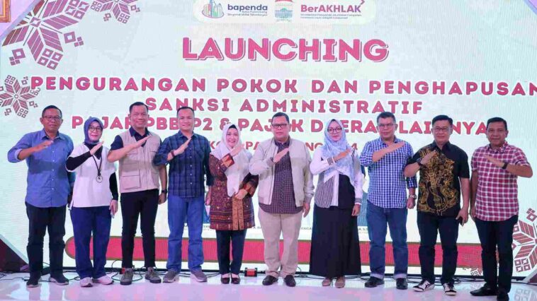 Pemkot Palembang Pemutihan dan Diskon Pajak Hingga 75 Persen
