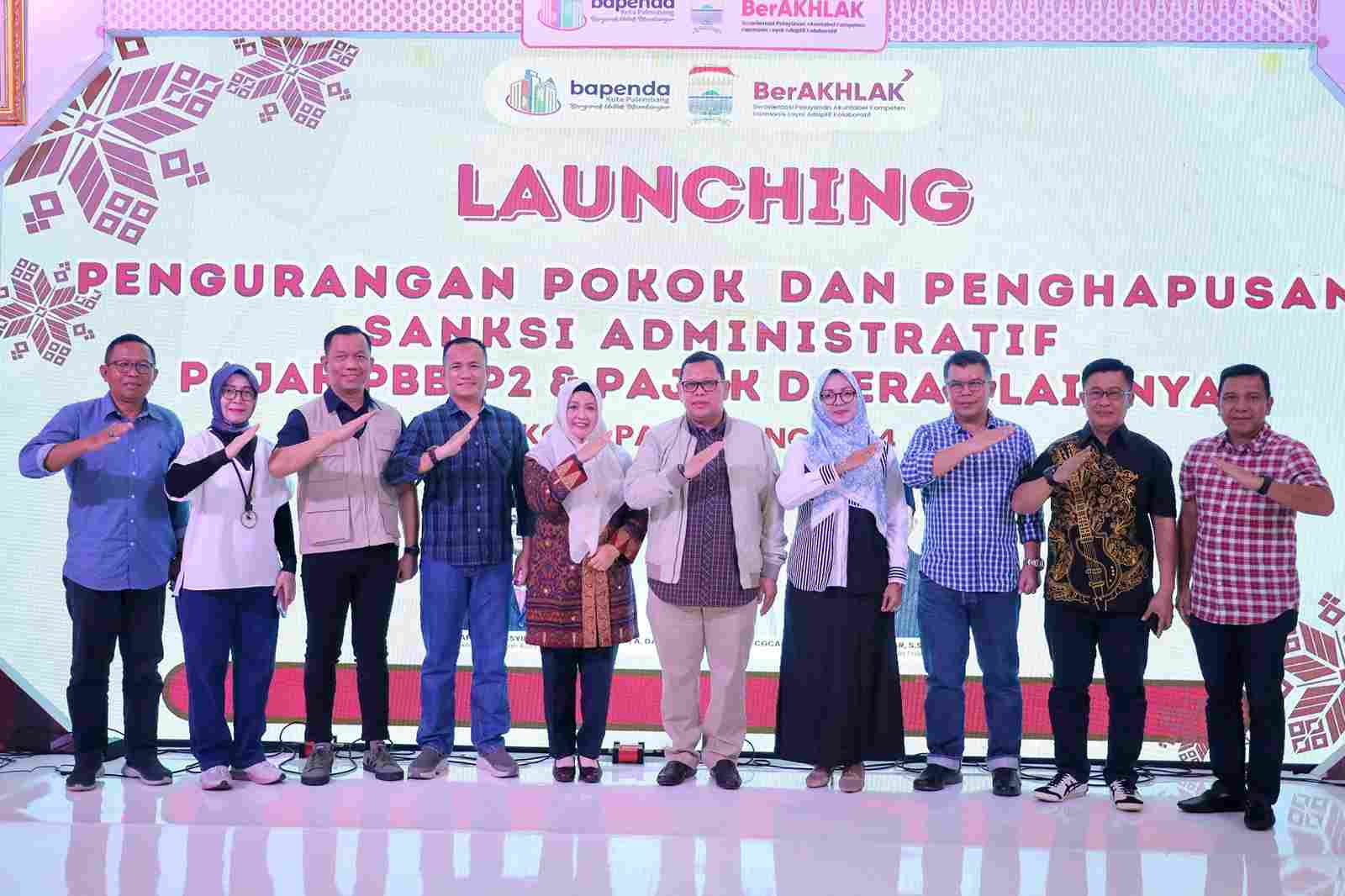 Pemkot Palembang Pemutihan dan Diskon Pajak Hingga 75 Persen