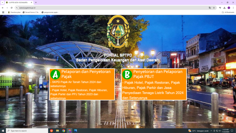 Pemkot Yogyakarta Pajak Daerah