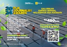 Pendaftaran PLN Journalist Award 2024