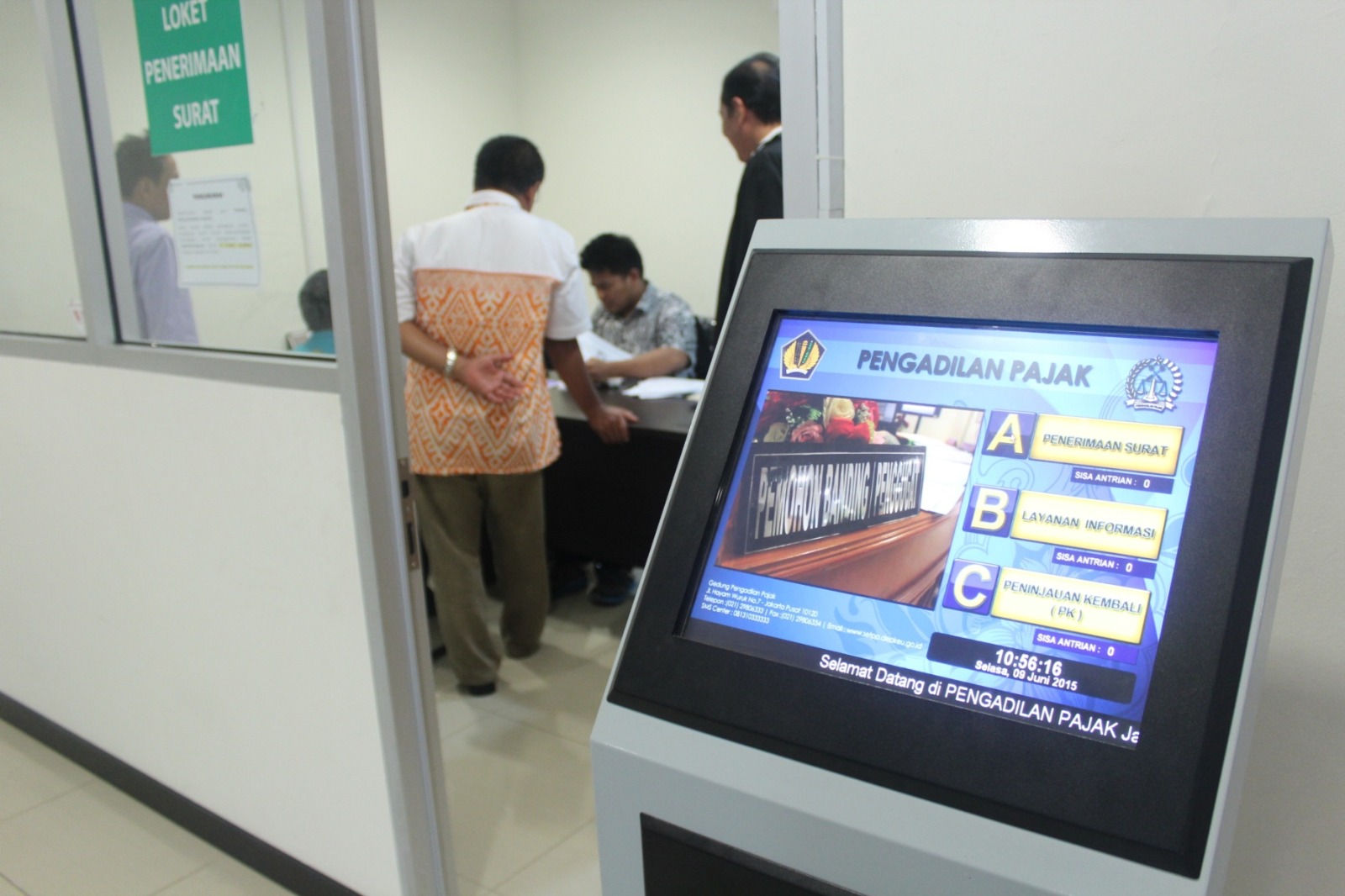 Loket A Pengadilan Pajak