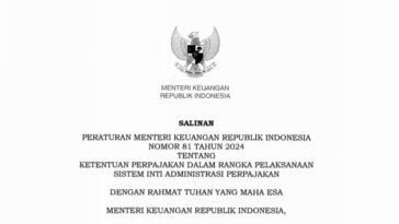 Fasilitas Pajak untuk Bidang Usaha dan Daerah Tertentu