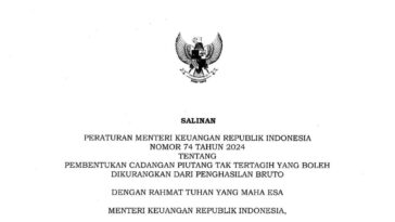Pembentukan Cadangan Piutang Tak Tertagih
