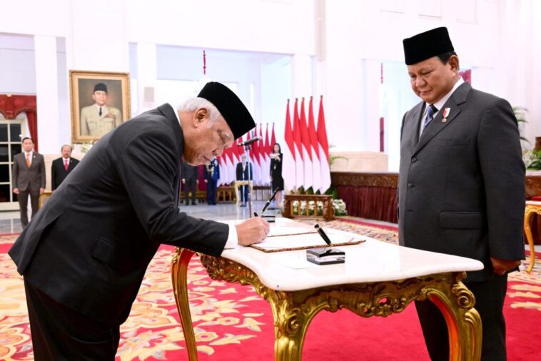Mantan Menteri PUPR Basuki Hadimuljono