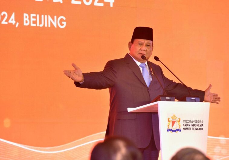 Presiden Prabowo Ajak Kolaborasi Investor Tiongkok