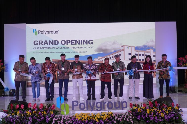 Polygroup Resmikan Pabrik Pohon Natal di KEK Kendal