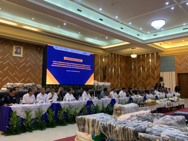 Bea Cukai Penyelundupan Barang Puluhan Miliar