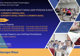 Pendaftaran USKP Periode III 2024 