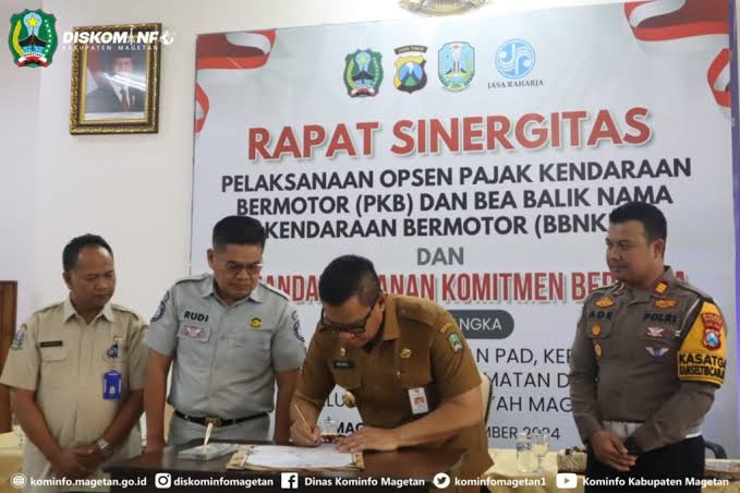 Pemkab Magetan – Jasa Raharja – Polres