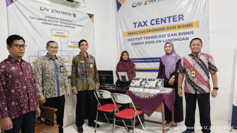 Kanwil DJP Jatim II Resmikan Tax Center ITB