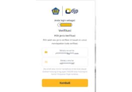 Fitur MFA “Login” di DJPOnline``