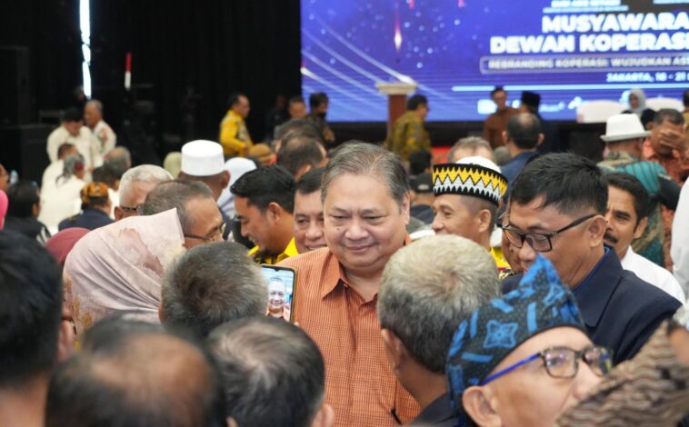 Airlangga Dorong Koperasi Terus Tumbuh