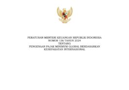 PMK Pajak Minimum Global 15 Persen