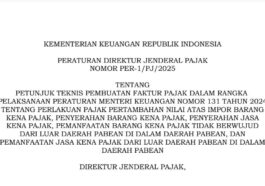 Petunjuk Teknis dan Contoh Pembuatan Faktur Pajak