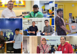 Wajib Pajak Pertama dari Berbagai Daerah Lapor SPT