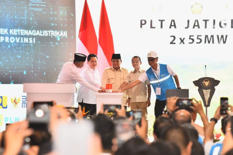 Prabowo Resmikan 37 Proyek