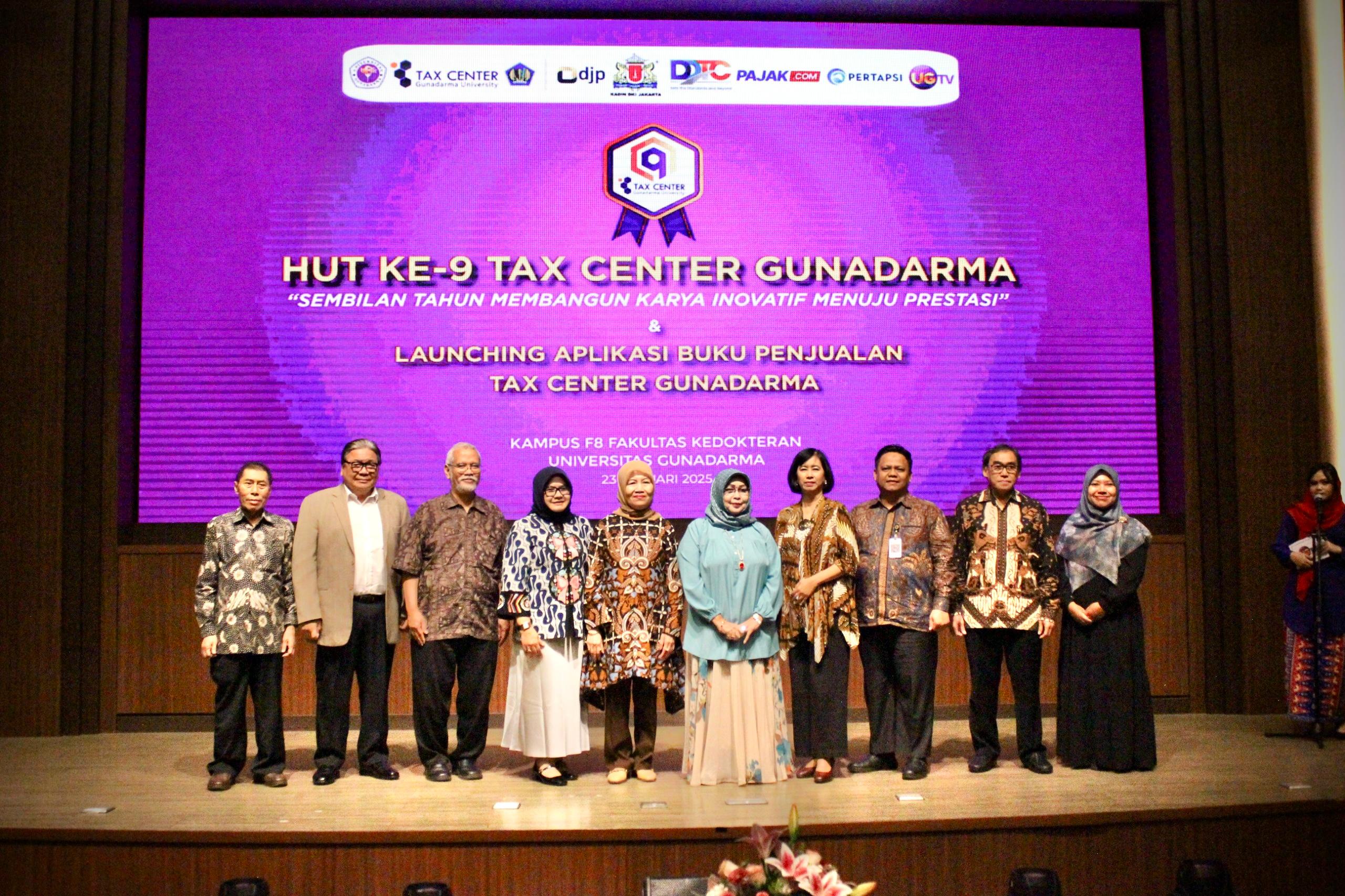 HUT ke-9 Tax Center Universitas Gunadarma
