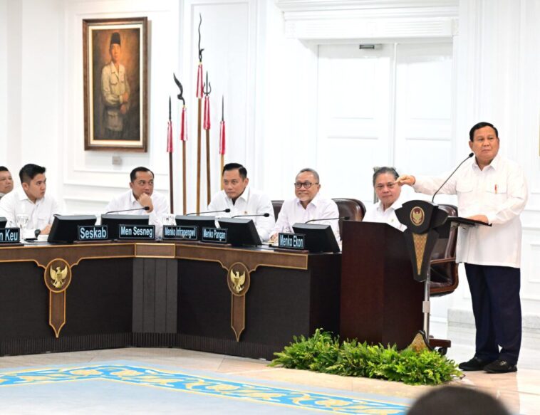 Prabowo Terbitkan Instruksi Presiden